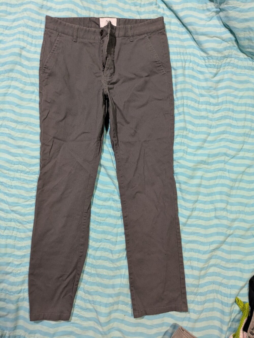 Men's Grey  Chino Pants